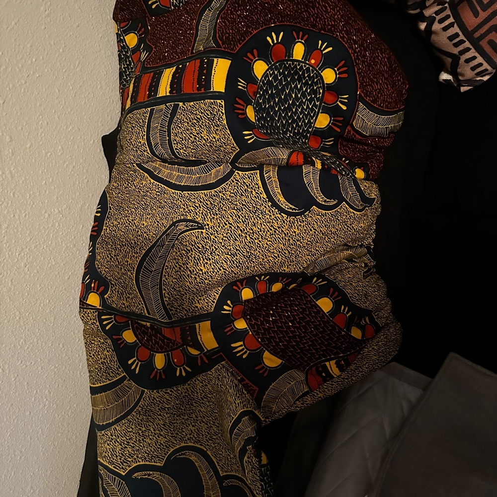 Colorful Patterned Dress